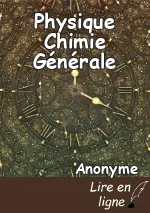 Physique Chimie Générale