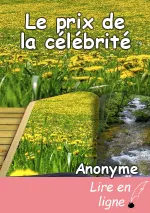 Le prix de la célébrité