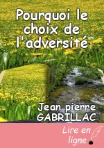 Pourquoi le choix de l'adversité