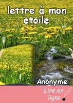 lettre à mon etoile