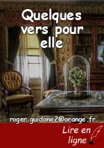 Quelques vers pour elle