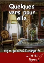 Quelques vers pour elle