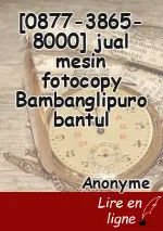 [0877-3865-8000] jual mesin fotocopy Bambanglipuro bantul