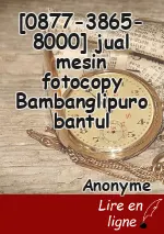 [0877-3865-8000] jual mesin fotocopy Bambanglipuro bantul