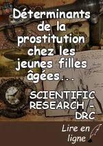 Déterminants de la prostitution chez les jeunes filles âgées de 15 à 25  dans la zone de santé de NDESHA (Kasaï Central/RDC).