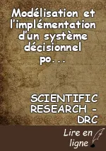 Modélisation et l’implémentation d’un système décisionnel pour  la gestion du personnel dans le secteur de l’Aviation en RDC : “  Cas de la Régie des Voies Aériennes (RVA)”.