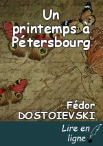 Un printemps à Pétersbourg