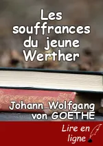 Les souffrances du jeune Werther