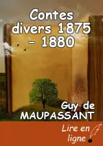 Contes divers 1875 – 1880