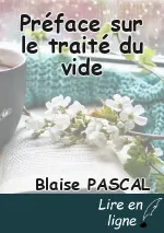 Préface sur le traité du vide