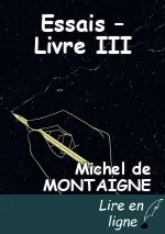 Essais – Livre III