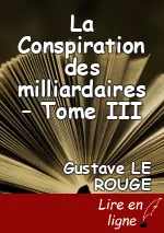 La Conspiration des milliardaires – Tome III