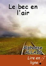 Le bec en l'air