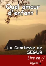 Quel amour d'enfant !