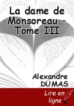 La dame de Monsoreau – Tome III
