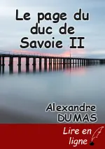 Le page du duc de Savoie II
