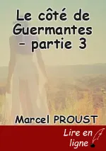 Le côté de Guermantes – partie 3