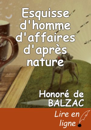 Esquisse d'homme d'affaires d'après nature