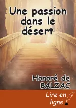 Une passion dans le désert