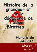 Histoire de la grandeur et de la décadence de César Birotteau