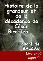 Histoire de la grandeur et de la décadence de César Birotteau