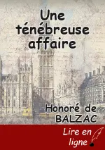Une ténébreuse affaire