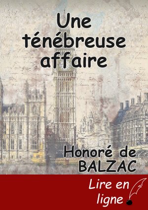 Une ténébreuse affaire