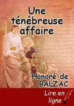 Une ténébreuse affaire