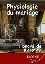 Physiologie du mariage