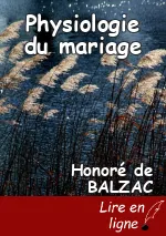 Physiologie du mariage