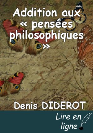 Addition aux « pensées philosophiques »