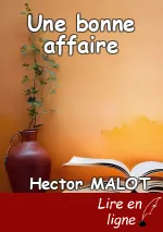 Une bonne affaire