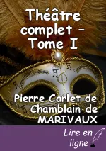 Théâtre complet – Tome I