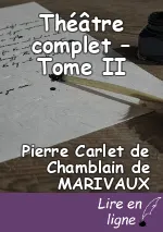 Théâtre complet – Tome II
