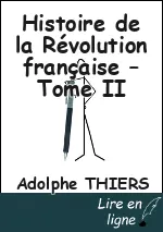 Histoire de la Révolution française – Tome II