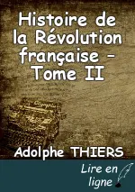 Histoire de la Révolution française – Tome II