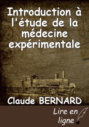 Introduction à l'étude de la médecine expérimentale