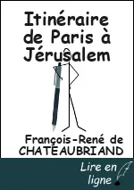 Itinéraire de Paris à Jérusalem