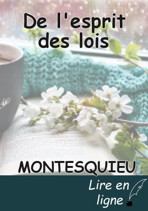 De l'esprit des lois