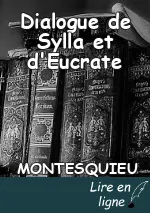 Dialogue de Sylla et d'Eucrate