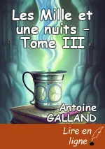 Les Mille et une nuits – Tome III