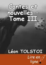 Contes et nouvelles – Tome III