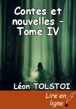 Contes et nouvelles – Tome IV
