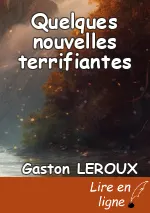 Quelques nouvelles terrifiantes